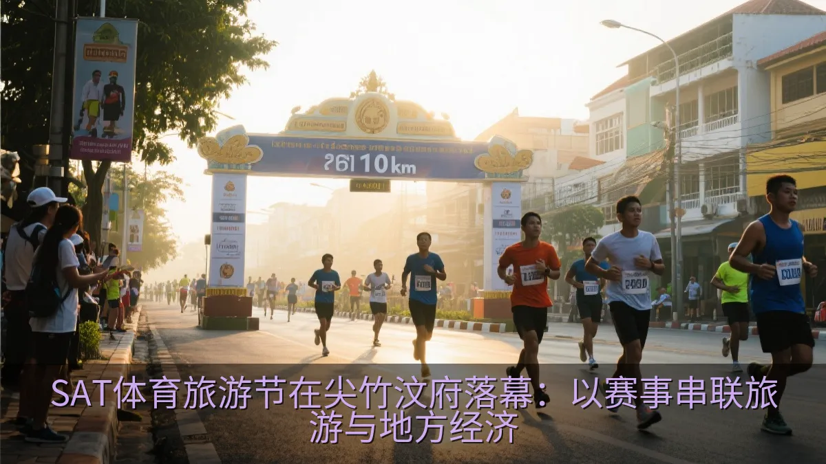 体育旅游节路跑与社区市集活动