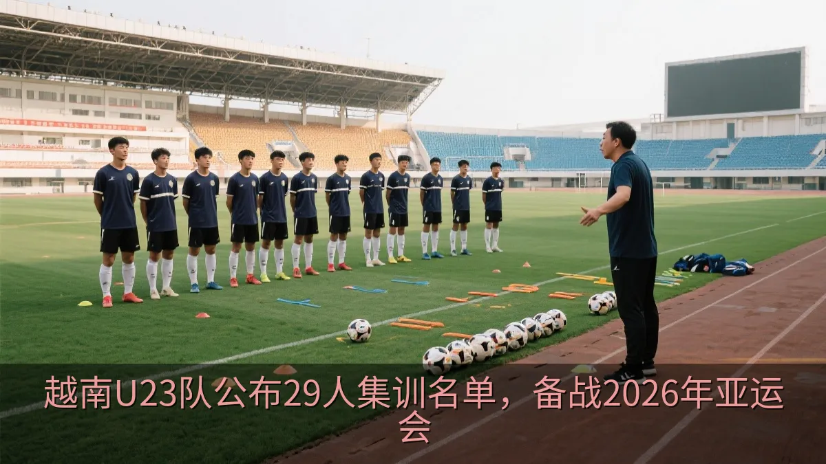 越南U23队亚运会备战训练