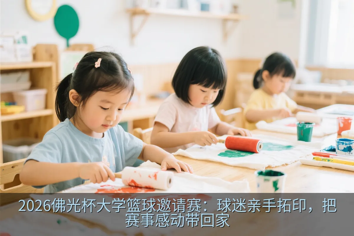 2026佛光杯大学篮球邀请赛：球迷亲手拓印，把赛事感动带回家